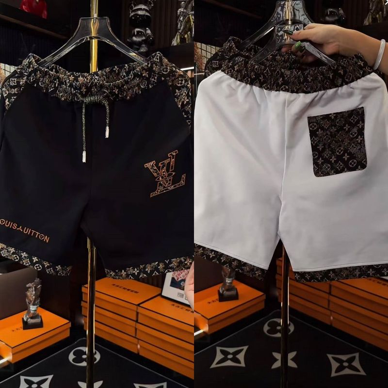 夏季轻奢潮流男士休闲高品质商务设计感宽松新款个性时尚百搭短裤|undefined