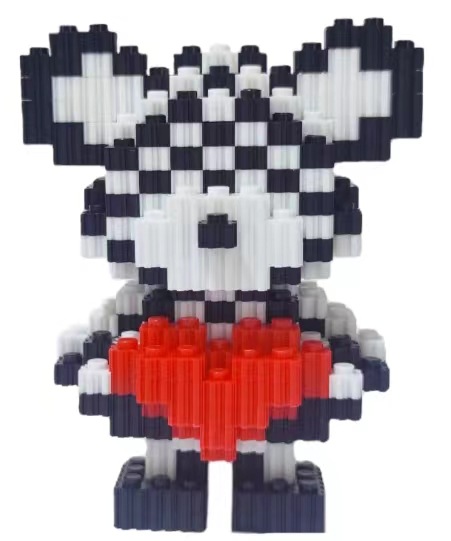 6144 컬러박스 포장 만화 핫모델 [체스판 사랑의 폭력곰]