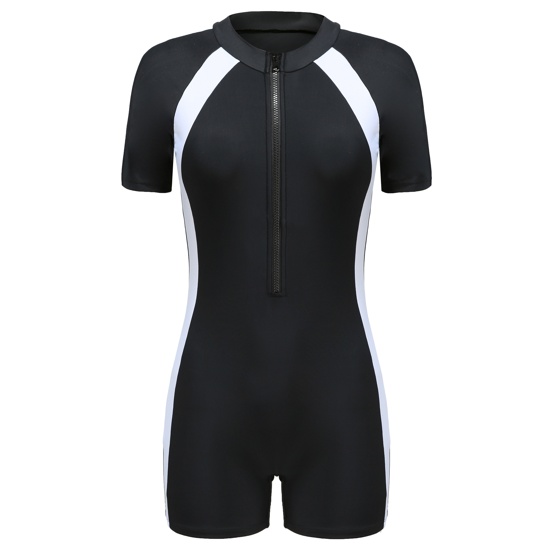 Deportes traje de baño de las mujeres ins profesional conservador de una pieza de manga larga protección solar traje de baño de las mujeres al por mayor ropa de mujer de primavera caliente