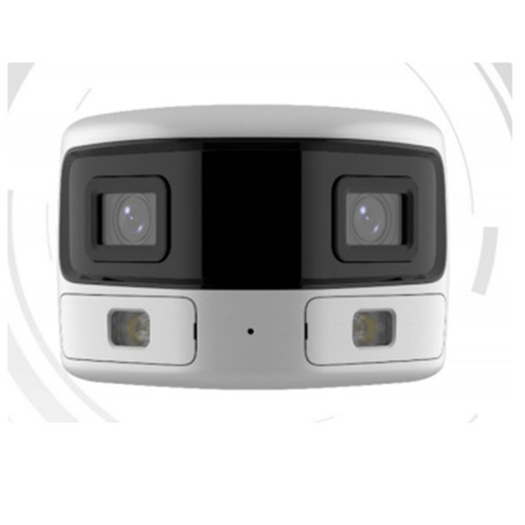 DS-2CD3T47FDWDP2-L 海康威视400万臻全彩双目广角网络摄像机