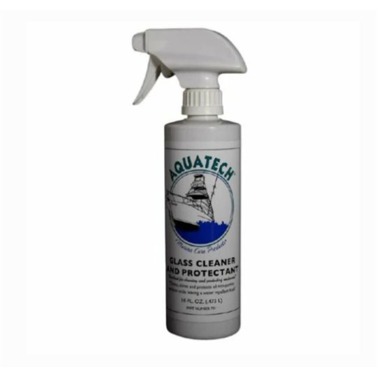 American Aquatech Yacht Glass Water Stain Remover 801 Glass Cleaner 701 Yacht Maintenance Supplies