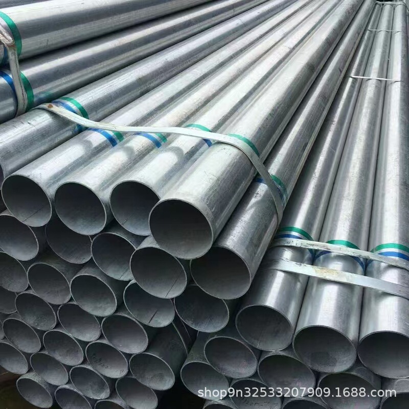 Manufacturer sells hot-dip galvanized welded pipes in stock 4inch galvanized steel pipes q235b for fire protection and construction projects