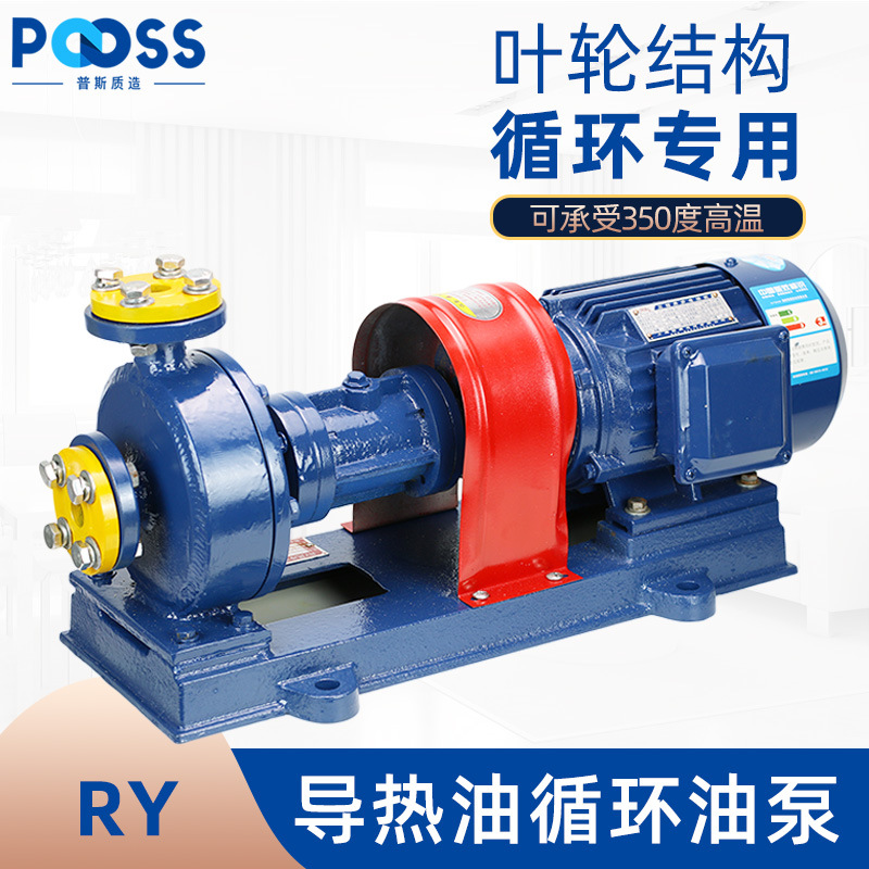 Phelps RY Air heat conduction Oil pump high temperature loop Pump Three-phase 380V Copper core noise Oil pump centrifugal pump