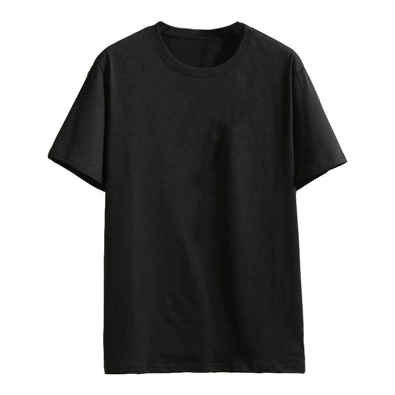 A generation of fat fat men's summer plus fat plus size men's solid color short sleeve T-shirt base shirt 11XL
