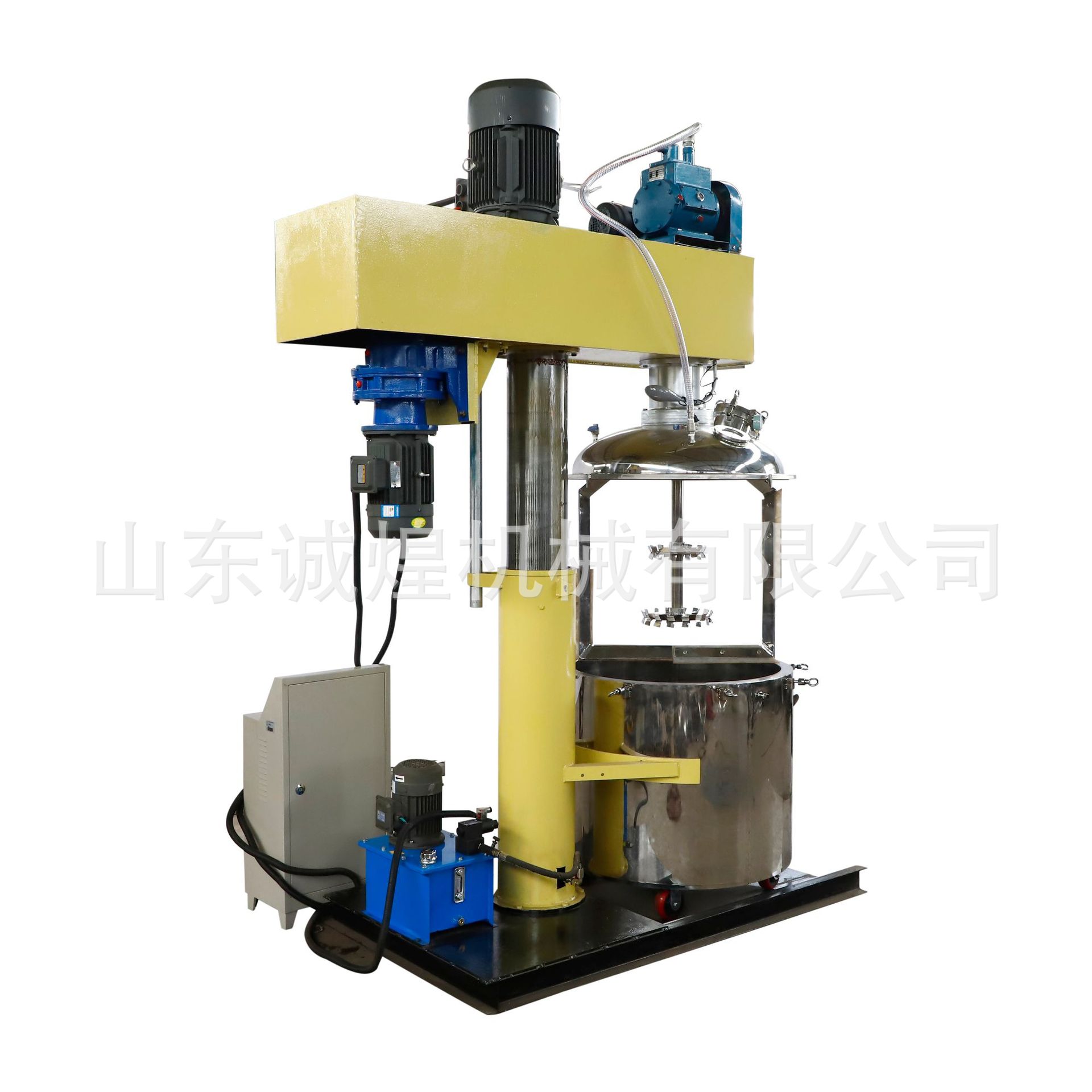 200kg指甲油真空分散机 湖北水凝胶搅拌机 填缝剂玻璃胶分散机