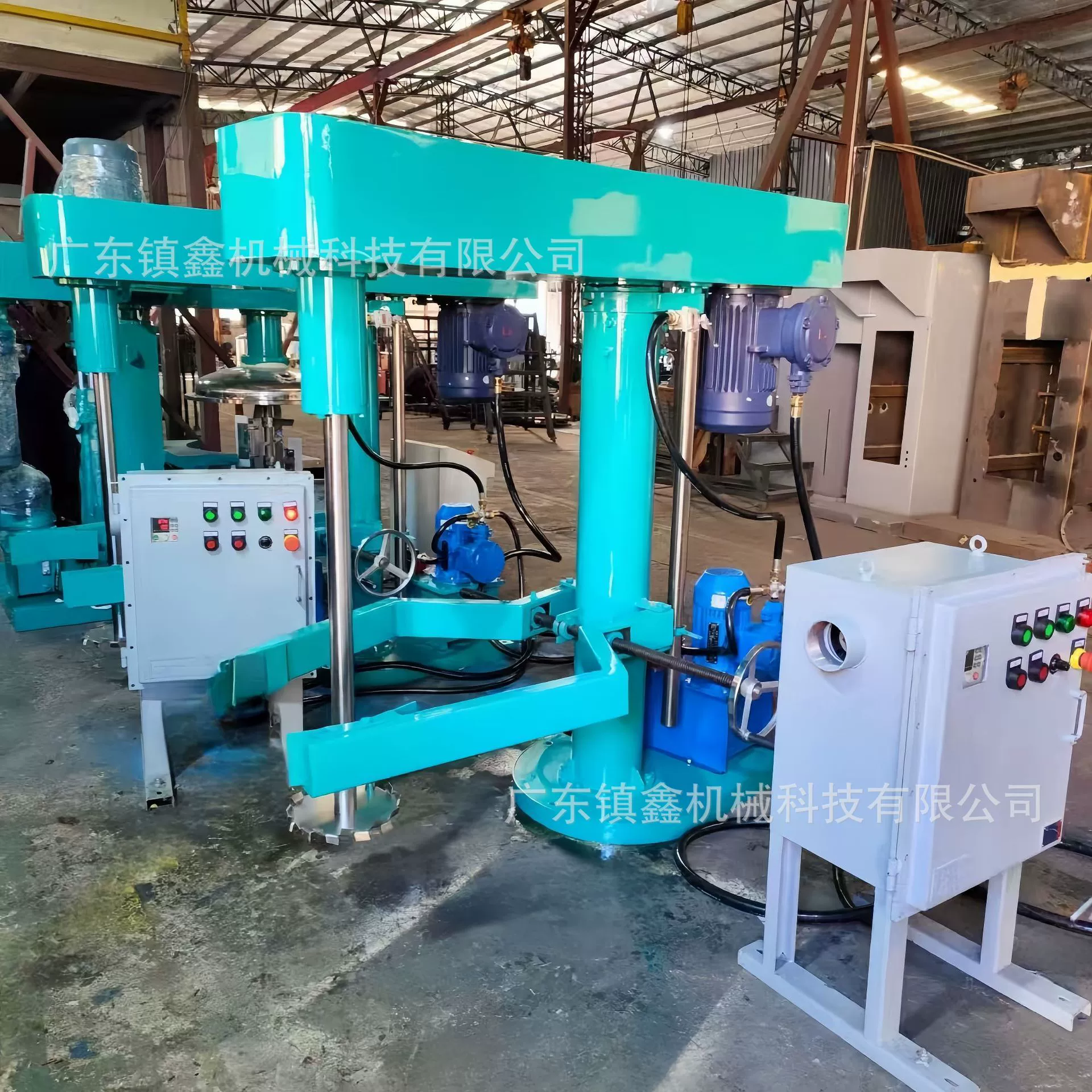 Заводская прямая продажа гидравлической диспергирующей машины, смесителя для смолы и клея, химического пигмента, цветной пасты и жидкостей