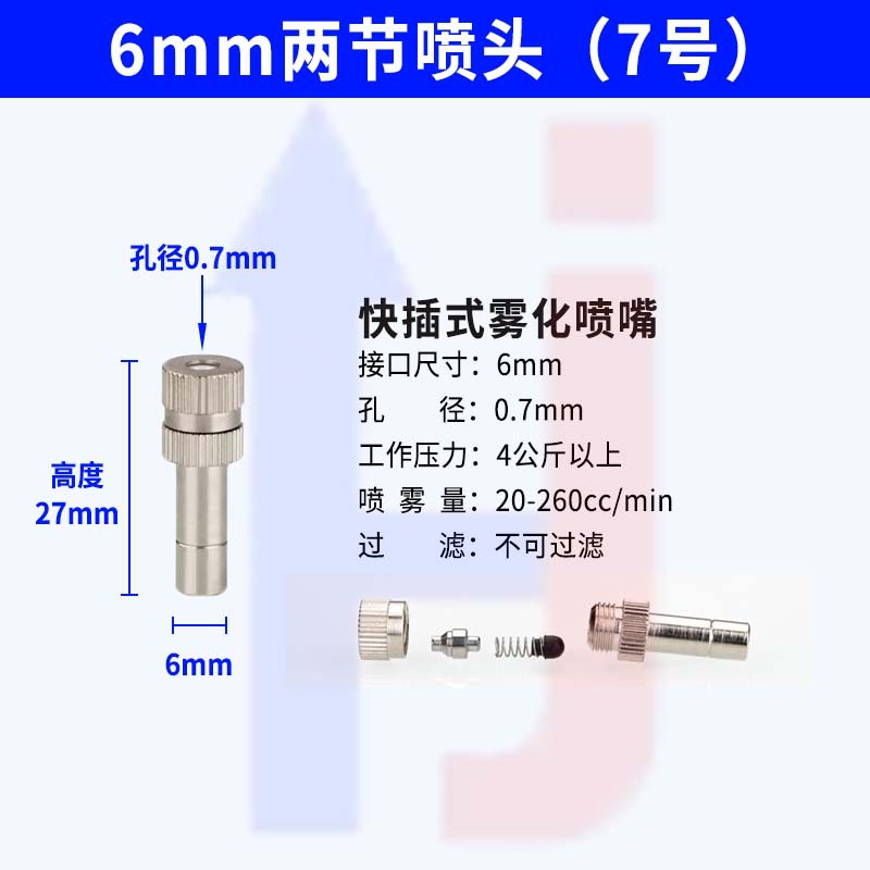 6mm 두 섹션 No. 7