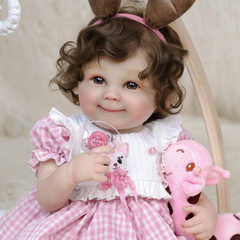 55cm仿真重生娃娃跨境婴儿全胶玩具模型女孩陪伴reborn baby doll