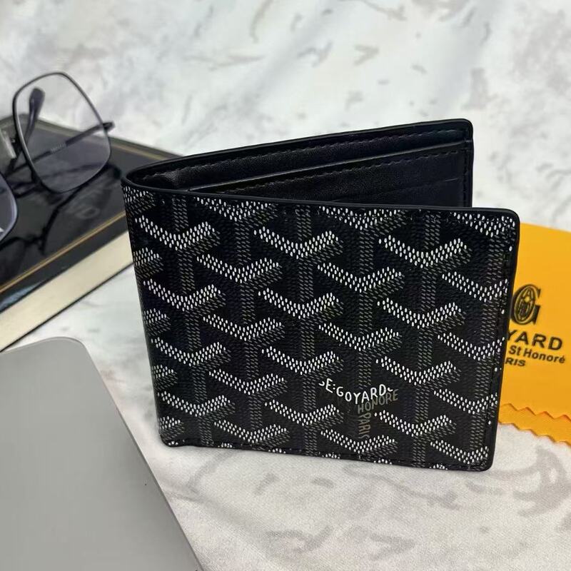 Goyard Wallet for Men and Women with Multiple Card Slots, Portable and Versatile Wallet for Commuting and Storing Change