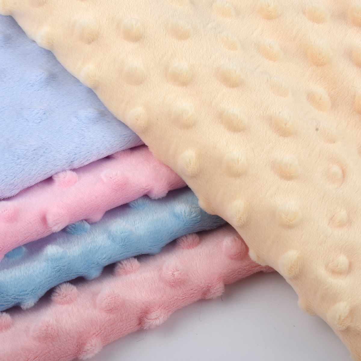 Beanbean Fleece Pressure Bubble Crystal Super Soft Fabric A-Grade Baby and Children's Soft Comfort Blanket and Pillow Wholesale