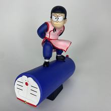 哆啦a梦周边 大雄cos桃白白  卡通公仔玩具摆件装饰手办批发