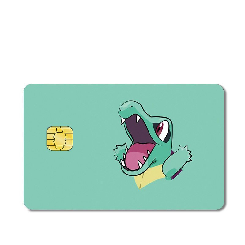 Calcomanía Impermeable para Tarjetas Bancarias de PVC Impermeable y Antideslizante para Tarjetas Bancarias