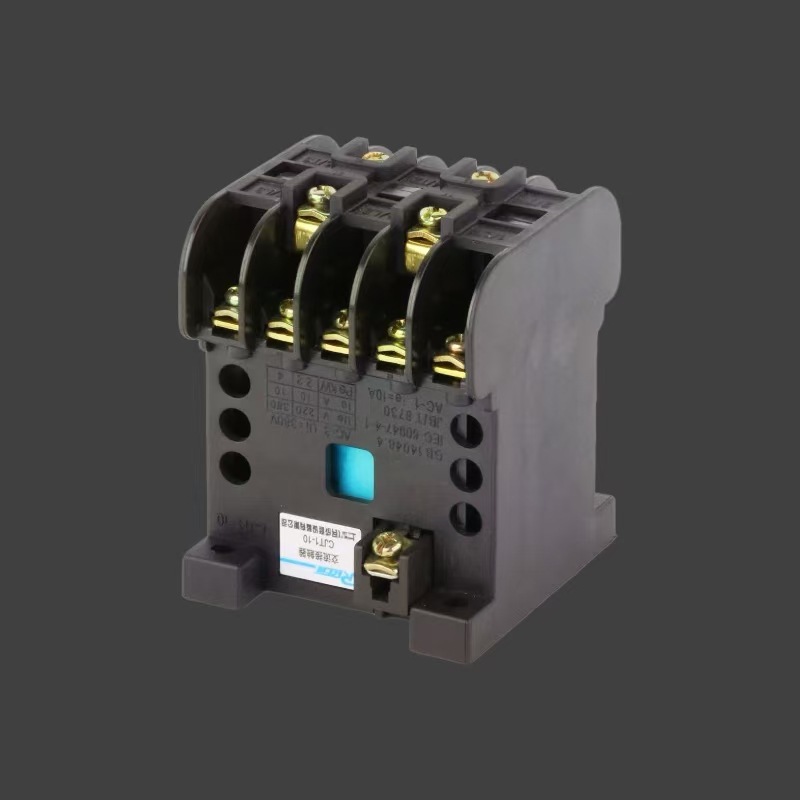 厂家直供CJT1-10银点交流接触器 380v线圈 CJ10通用老款接触器