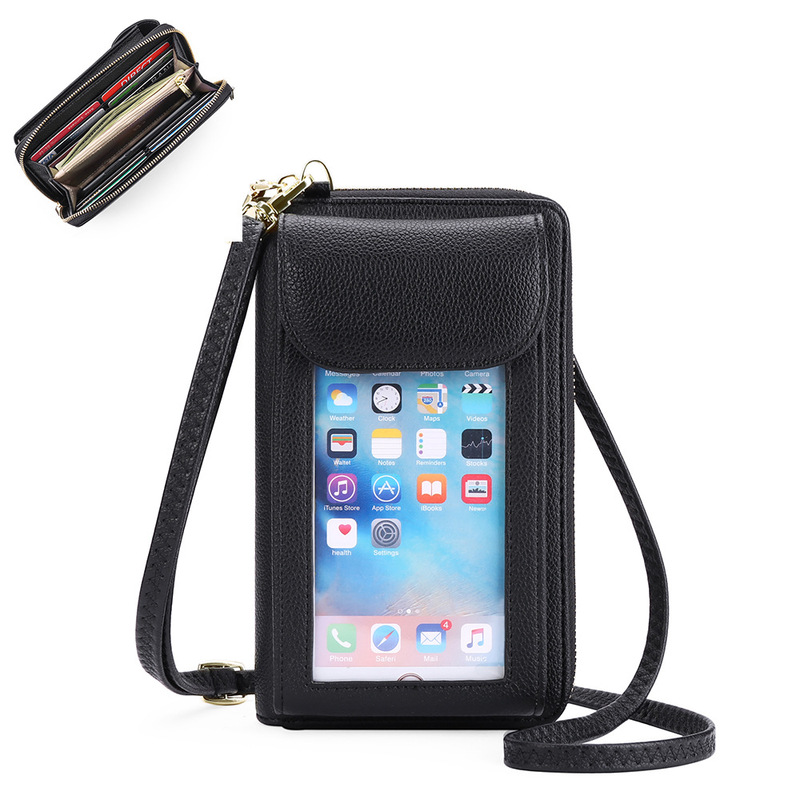 Touchscreen Crossbody Phone Bag for Women 2025 New Trendy Multifunctional Stylish Simple Shoulder Bag Mini Phone Bag