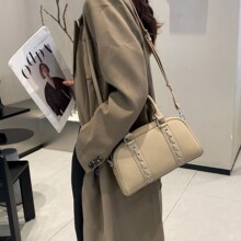 外单腋下包包女式2025新款潮流行时尚超火单肩斜跨包高级感通勤包