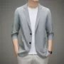 薄款夏季免烫修身西服