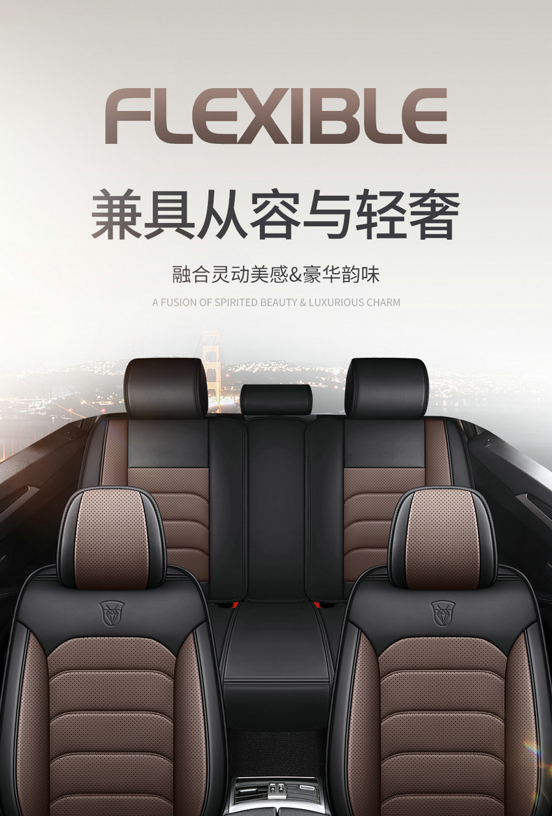 Wholesale Car Seat Covers for All Seasons, Full Coverage for Small Cars, Summer Perforated Leather Seat Covers, Seat Cushion Covers