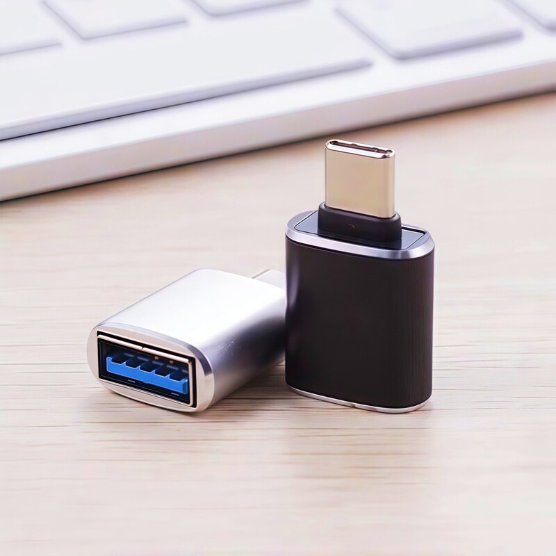 跨境typec转usb3.0转接头适用苹果15tpc接口手机车载u盘otg转换器|undefined