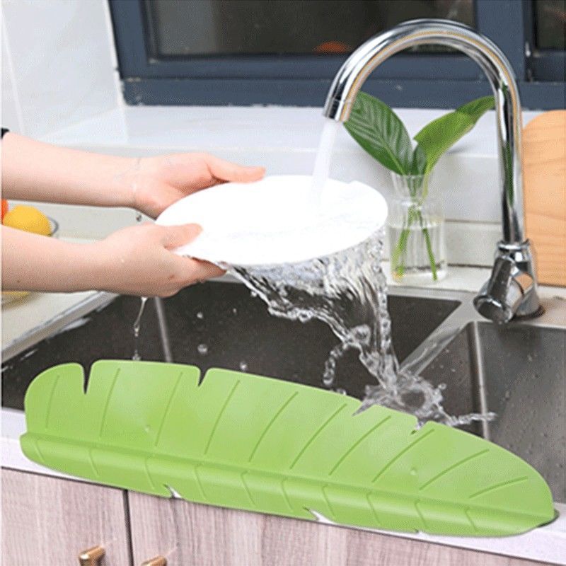 kitchen water tank Banana leaves Flap Sucker pool Watertight multi-function Stove