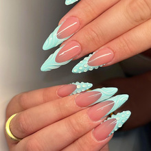 ������ָ�׿羳�W���L�����׼�Ƭ3d���z��ָ��Press on nails��Ƭ