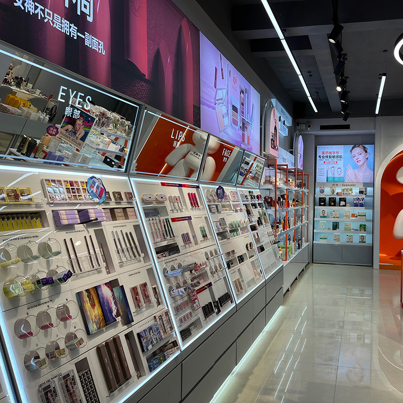 Cosmetic double-sided stand