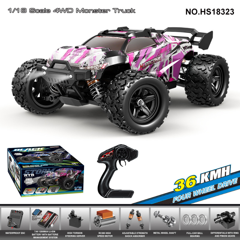 クロスボーダー 1/18 ブラシレス高速四輪駆動 2.4 グラムフルスケールプロフェッショナル RC リモートコントロールオフロード大型バイク 1/14 ブラシ付き|undefined