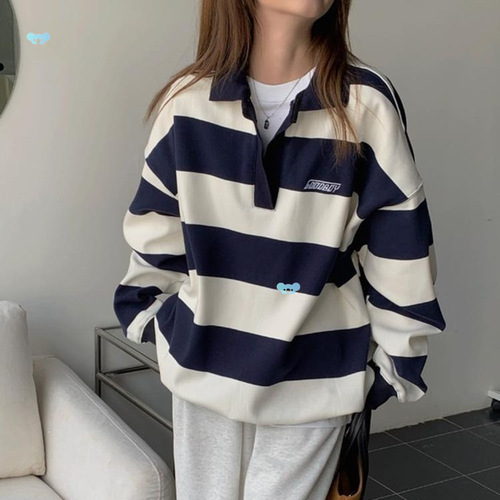 V-neck pullover street hoodie for women