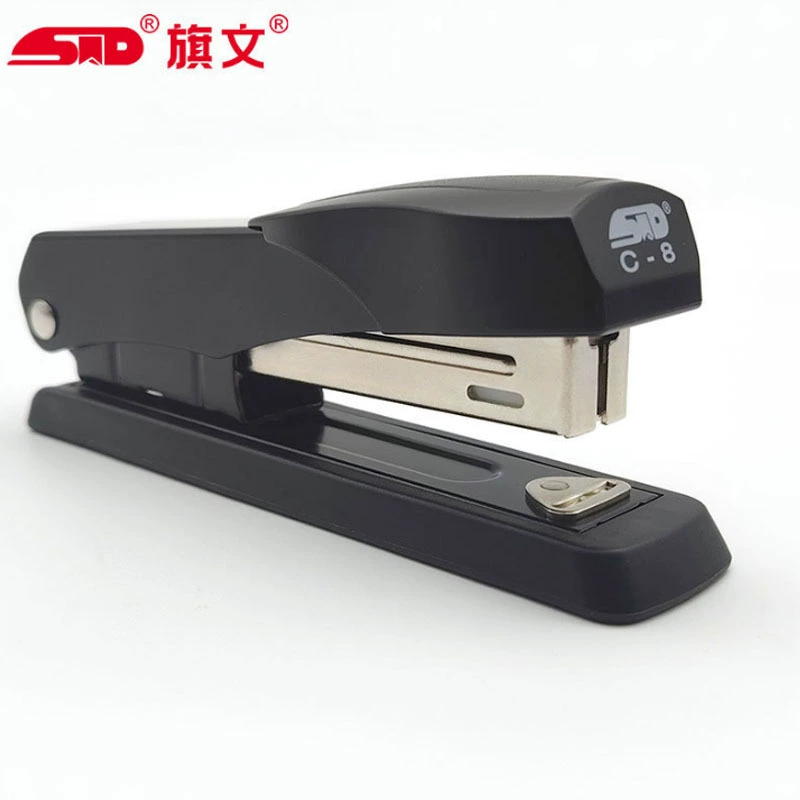 旗文 C-8 home office student stationery stapler No. 12 labor-saving high-looking stapler stapler