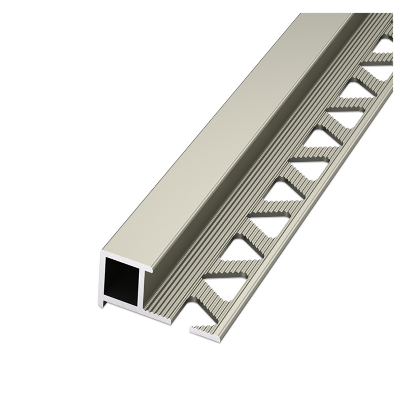 Perfil de Esquina Cuadrada de Aluminio para Azulejos y Paredes