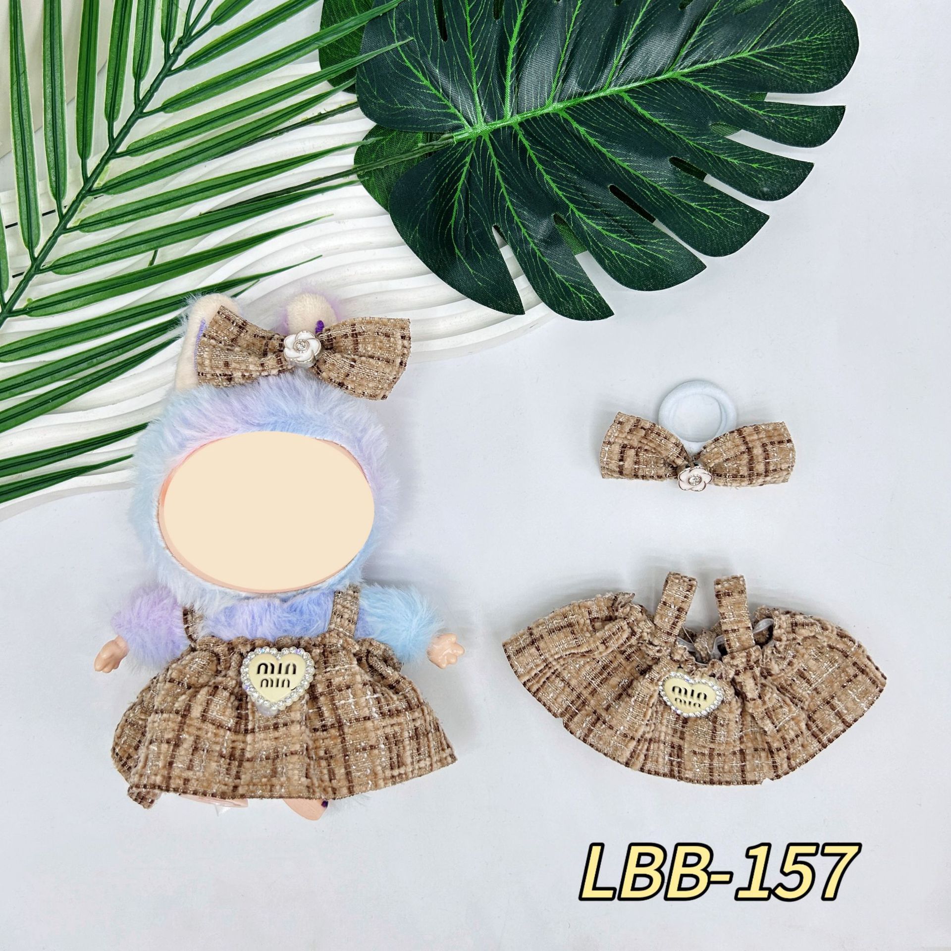 Natasha labubu ropa de muñecas, muñecas negras, muñecas lindas, juguetes de peluche. image 131
