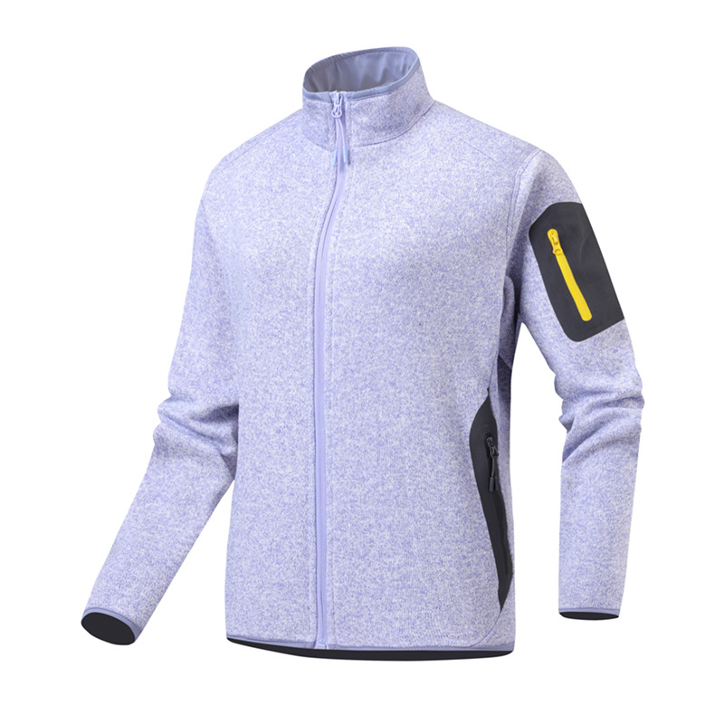 New fleece jacket for couples, high-end stand-up collar cardigan coat, similar to the famous brand, affordable alternative, warm jacket for spring and autumn