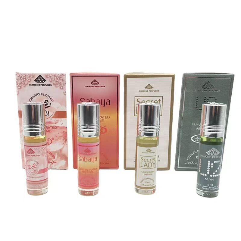 Middle Eastern Perfume Arabic Fragrance Alcohol-Free 6ml No Man's Land Rose Jasmine Perfume