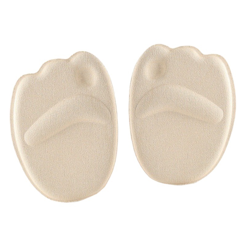 Almohadilla de tamaño medio almohadilla de suela delantera femenina almohadilla de Palma frontal anti-dolor zapatos de tacón alto Súper suaves Plantilla de tamaño medio almohadilla zapatos cambio grande pequeño artefacto