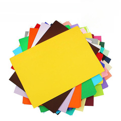 A4 colored cardstock wholesale pure wood pulp mixed 20 colors 230g children's craft paper painting cardstock