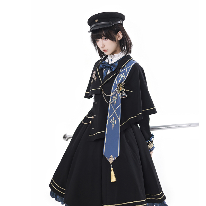 Sakura Love [Breaking Dawn] Academic Style Dark Elegant Lolita Original Design