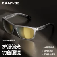 KAPVOE новые поляризационные солнцезащитные очки с высококонтрастными линзами для рыбалки на открытом воздухе, вождения, защита от ультрафиолета, антибликовые