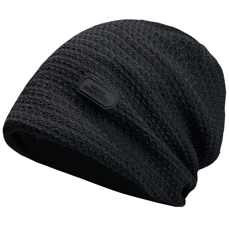 New Korean style hat men's big head circumference European and American street couple closed toe cap versatile face-looking small pile hat female wholesale