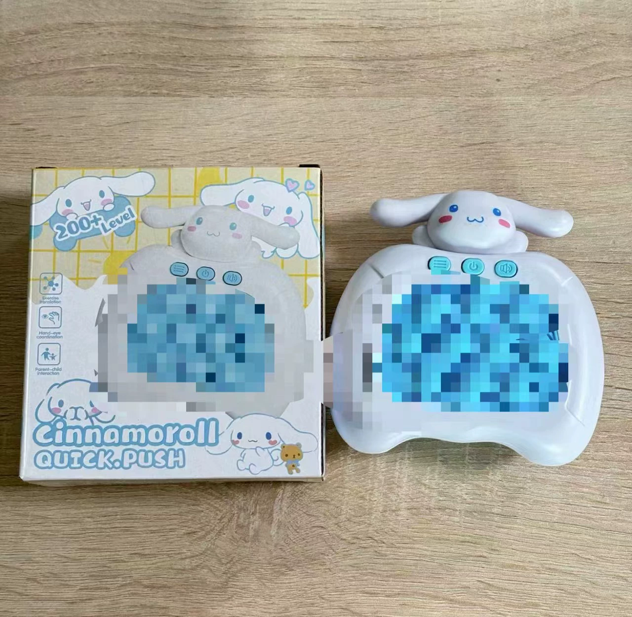 Игровая приставка 2‑го поколения, портативная антистресс‑игрушка для детей, 12×12×6 см