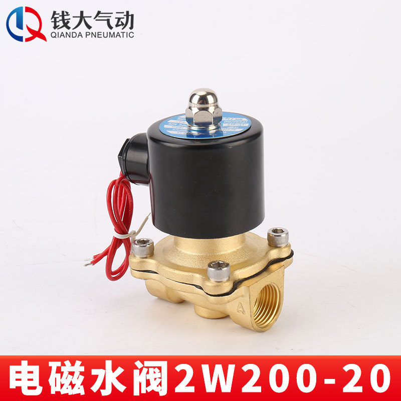220v水中噴水直動式常閉電子制御スイッチバルブ電子弁水弁水用電磁弁銅弁|undefined