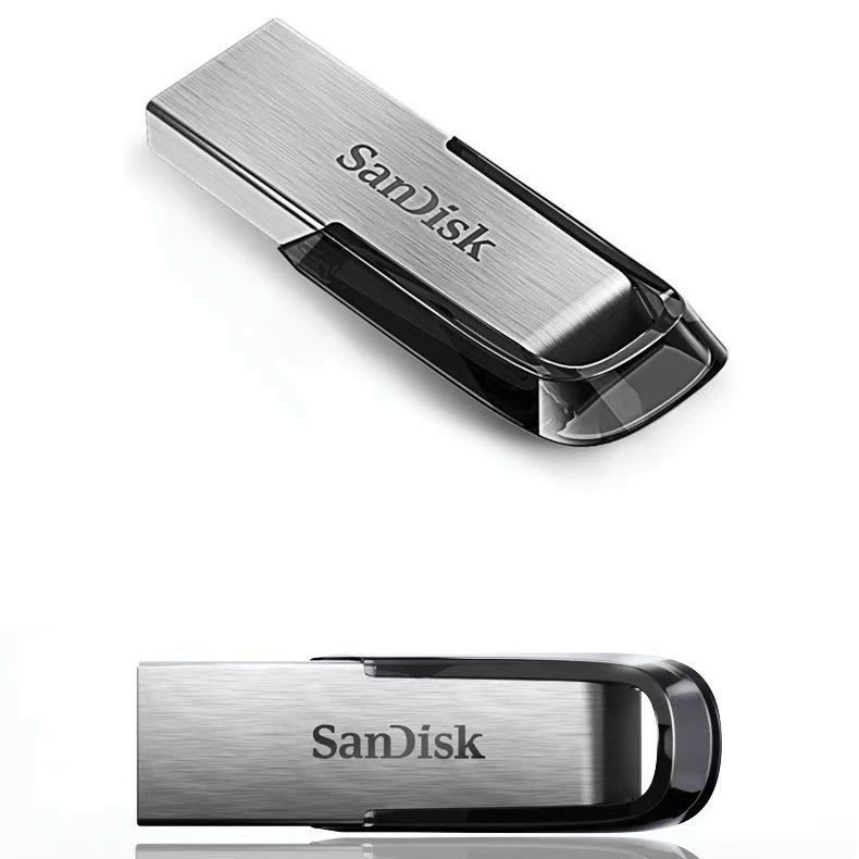 Флэш-накопитель Sandisk из металла с высокой скоростью совместимый USB, 8Гб, G16, 16Гб, G32, 32Гб, G64, 64Гб