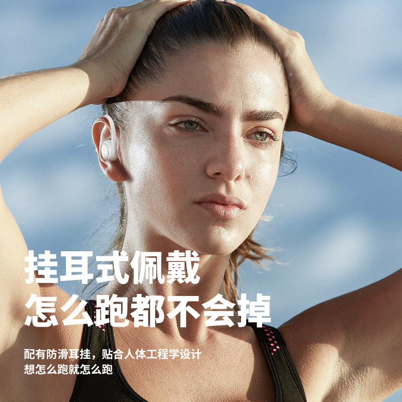 Nuevo modelo privado de oreja colgando mini en la oreja de un solo lado de larga resistencia T10 regalo de un solo oído auricular Bluetooth inalámbrico universal