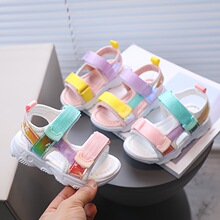C 44161 Girls Colorful Soft Sole Sandals Ůͯ�������¶ֺ��