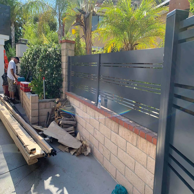 Shengjie Алюминиевый Пентхаус Ограждение Вилла дуплекс Второй этаж Алюминиевые перила Уличный садовый забор