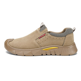 Labor Protection Shoes, Low-Cut, Thick-Soled, Non-Slip Work Shoes, Workwear, Trendy Shoes, Fashionable Casual Shoes, New Men's Shoes, Autumn