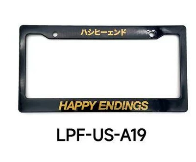 Three-Dimensional License Plate Frame Modified License | License plate holder/license plate holder - happy-ending