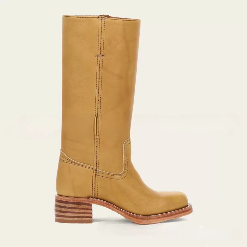 Winter New Style Ultra-High Heel Foreign Trade European and American Long Boots 4046 Large Size Retro Women's Campus Western Cowboy Boots Knight Boots Winter New Style Ultra-High Heel Foreign Trade European and American Long Boots 4046 Large Size Retro Women's Campus Western Cowboy Boots Knight Boots
