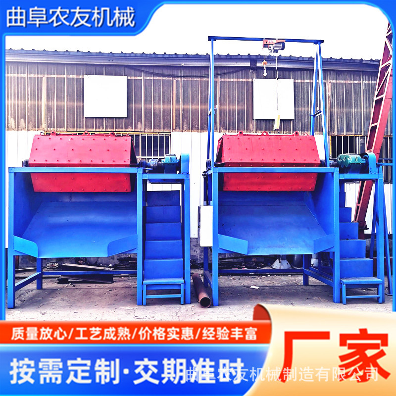 铁片打磨滚筒去焊渣毛刺机 除锈六角滚筒抛光机倒棱角研磨机