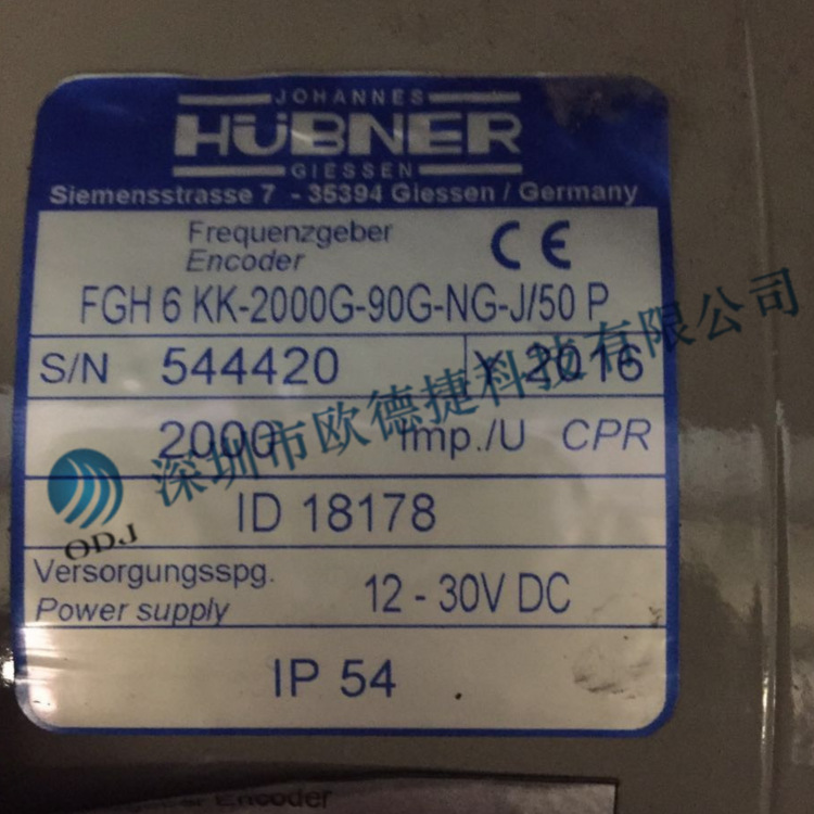 BAUMER 霍伯纳堡盟POG 9 D 300  编码器  德国 全新 原装 正品
