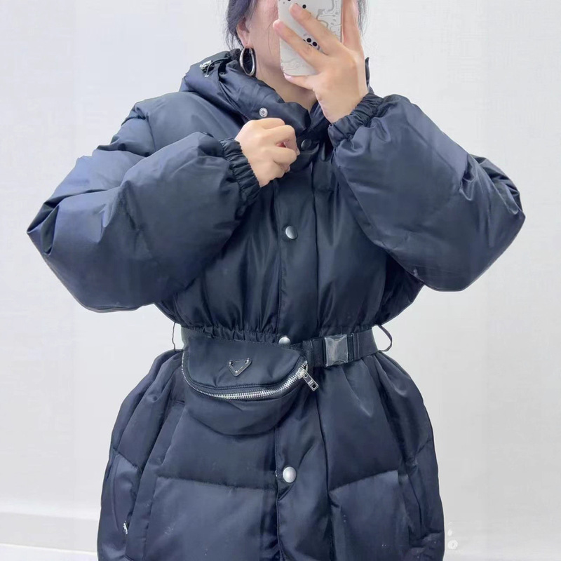 欧洲站南油女装25冬季新款女士长袖羽绒服连帽收腰显瘦保暖外套女|undefined