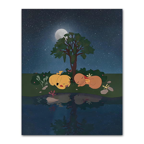 Cross -border Shopee Japanese anime decorative painting Pokémon…